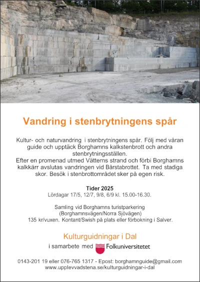 Vandring i stenbrytningens spår